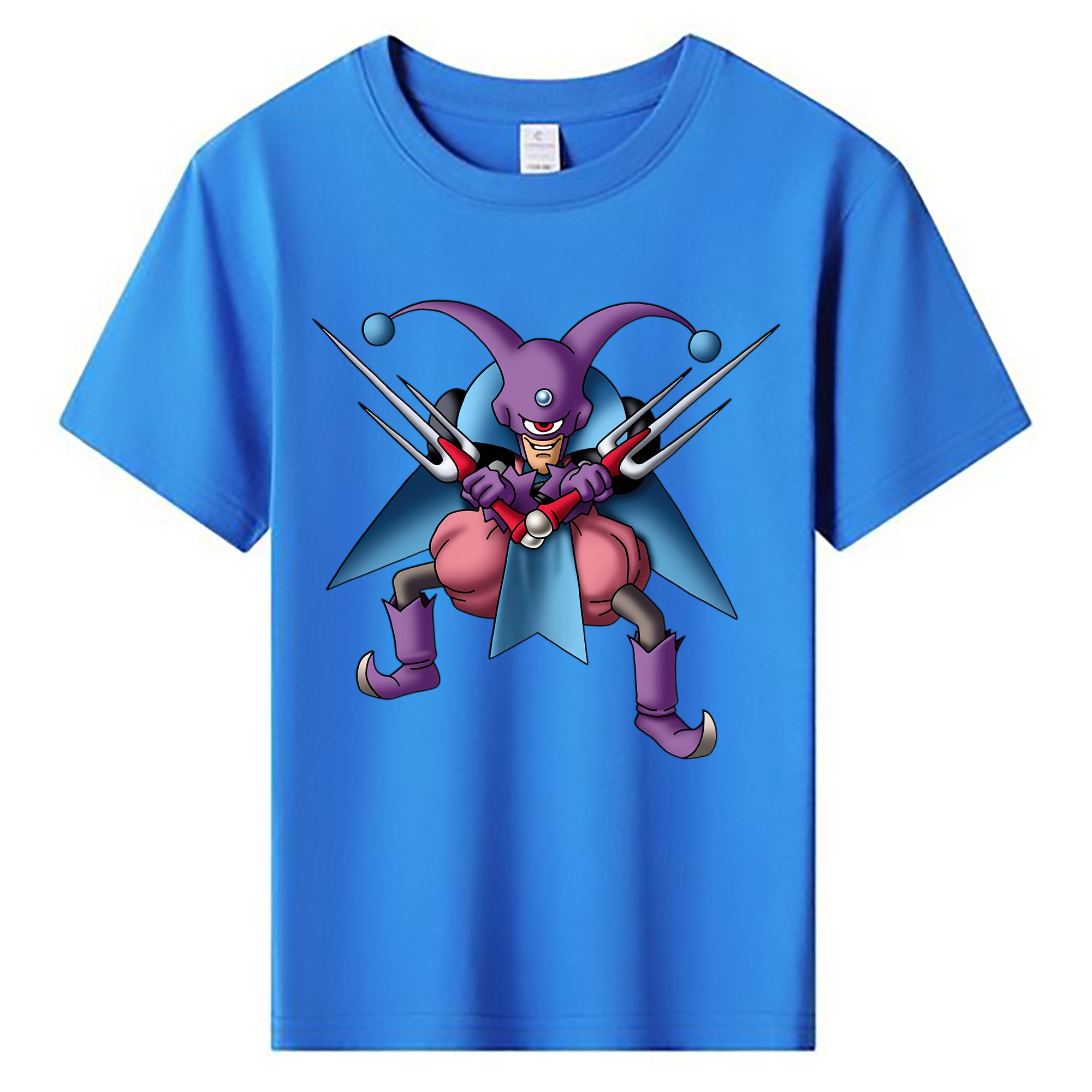 （画像用） ドラゴンクエスト Doragon Kuesuto Dragon Quest 綿100％キッズTシャツ（フロントプリント）